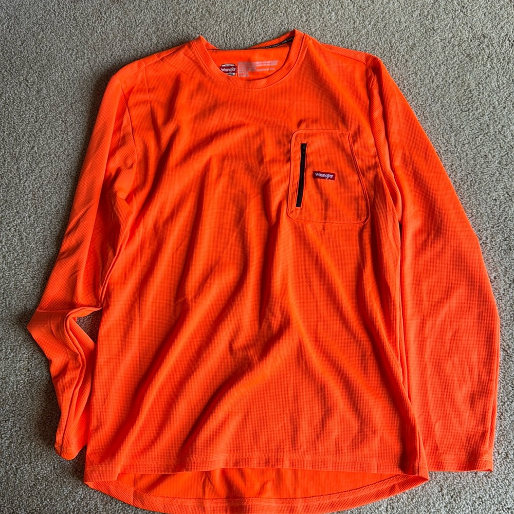 Mens Wrangler Thermal Shirt